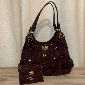 Coach Handbag w/ Matching Wallet